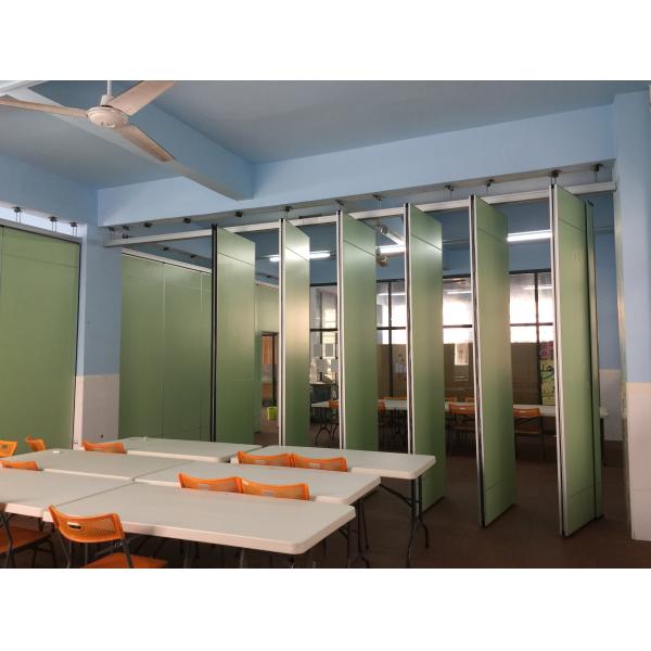 Commercial Furniture Aluminium Profile Foldable Partition Wall Retractable And