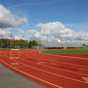 15mm Thickness Sandwich System Running Track Harmless Odorless