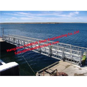 China Lightweight Delta Portable Steel Bridge Longer Term Permanent On Main Highways Rural Areas on sale