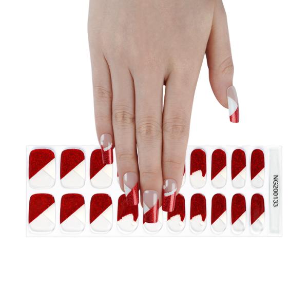 Hot sale fashional Shanghai Huizi factory nail art nail stickers & wraps