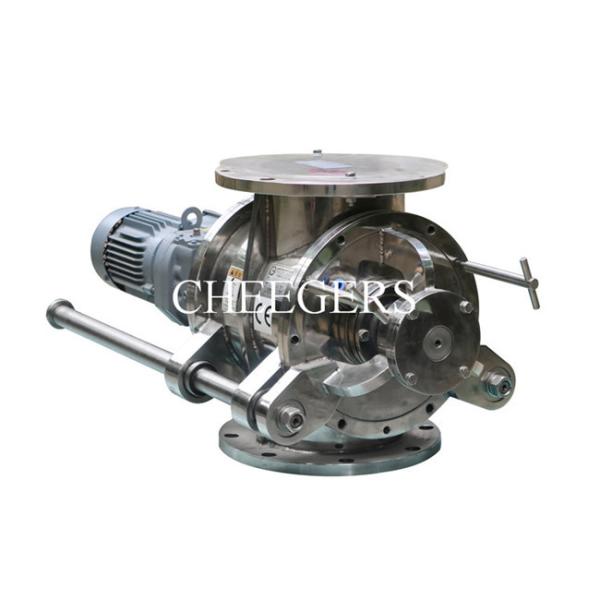 Buy 12 Blades Sanitary Rotary Valve 30000kg/h Bulk Material Handling at wholesale prices
