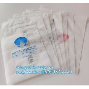 Top Quality EVA PE OPP Bio Degradable T Shirt Bag, OEM Printed Slider Zip