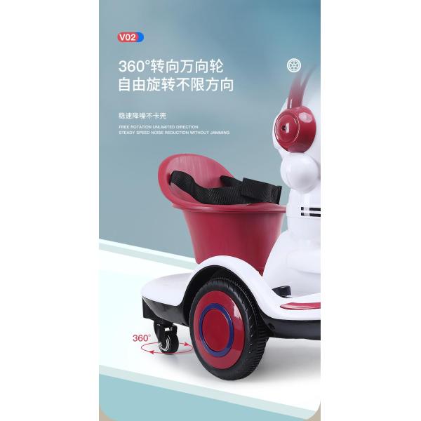 Electric Ride-On Car for Kids Max Loading 30kg Plastic Baby Balance Car Carriage Toys