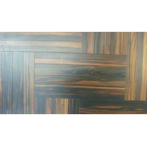 Ebony parquet flooring (Engineered or Solid) Fishing bone
