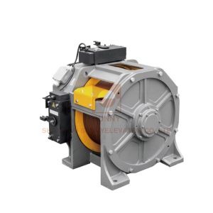 China 1000kg Gearless Traction Machine With Permanent Magnet Synchronous on sale