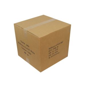 RG6P Siamese Cable For Security Cameras CCTV 2x18 AWG Power 12V DC / 24V AC