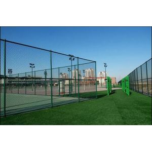Waterproof Galvanized Chain Link Fence Fabric Roll Powder Coated