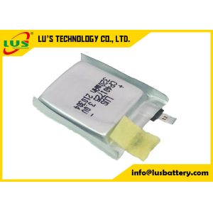 Non Rechargeable Ultra Slim Battery 3v 320mah Limno2 Cell For PCB Mounting