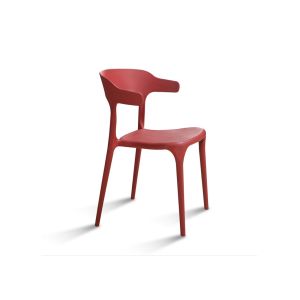 Ergonomic 18.5kgs 0.39CBM 60cm Modern Plastic Chairs