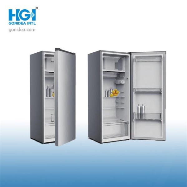 172 Liter Semi Auto Defrost LED Single Door Small Fridge With Water Dispenser