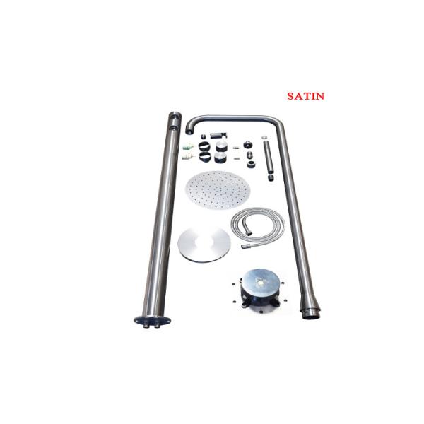 Stainless steel 316 Watermark Outdoor Shower Satin Solar Shower Freestanding Beach Garden Swimming Stand shower