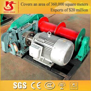 Quality Heavy Duty mining winch with Electric Driven safety device for sale