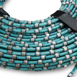 Rubber Spring Diamond Wire Saw for Marble and Concrete Cutting Environment