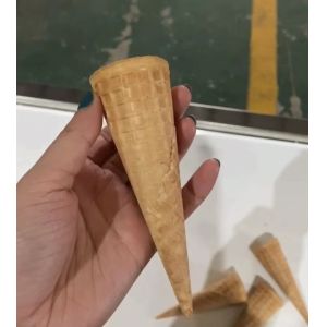 Automatic Rolled Sugar Cone Baking Machine For Ice Cream 6000pcs/h