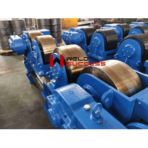 Bolt Adjustment 100t Pipe Welding Rotator With Pu Wheels