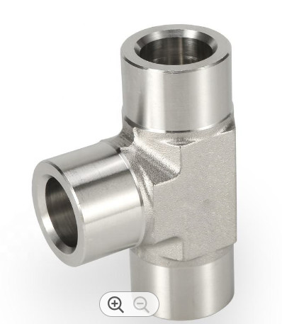 Forged Pipe Fittings Tee Fitting 8" Sch30 Nickel Alloy ASTM B366 Wpnc Alloy
