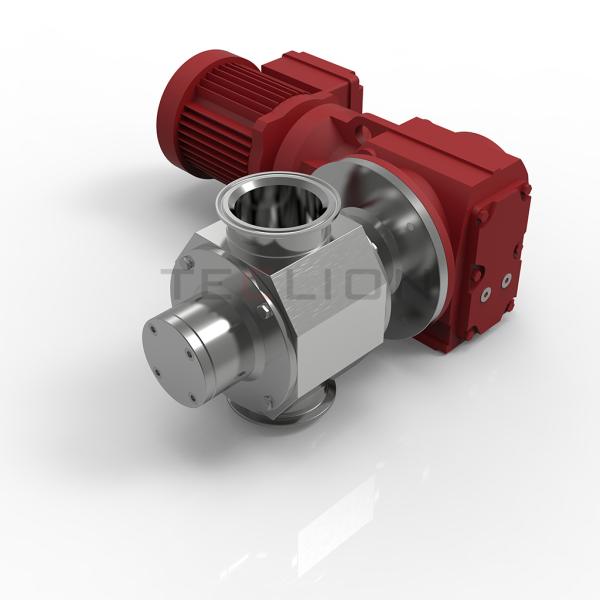 DN65-DN100 Port Size Discharging and Metering Valve for Powders SS304/SS316 Material