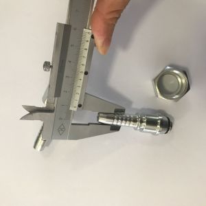 Female Double Hex Metric Jic Hydraulic Fittings Reusable One Piece