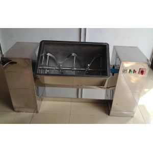 Liquid Feeding Slot 120 Kg / Batch Wet Powder Blending Equipment