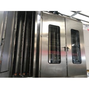 2500mm*3500mm Vertical Glass Washing And Drying Machine Touch Screen