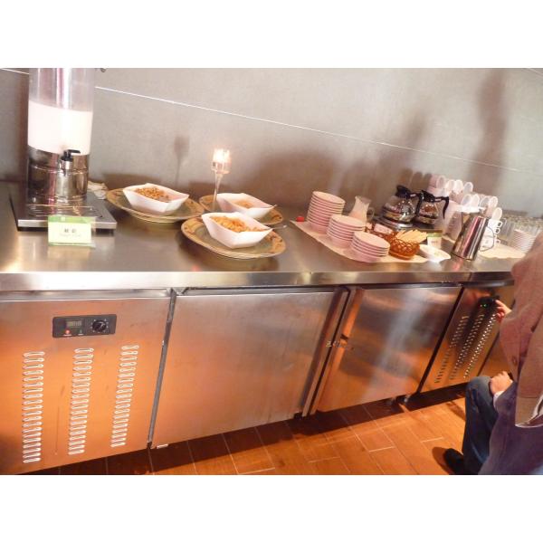 110V 60HZ 1 / 2 / 3 Doors Under Counter Fridge Freezer For Kitchen Hotel , Undercounter Refrigerator