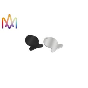 SS304 Engraved Fish Necklace Charm