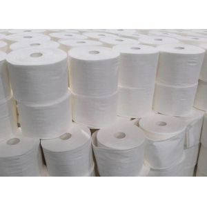 40Gsm Spunlace Nonwoven Fabric Lightweight Plain Style Microfiber Fabric