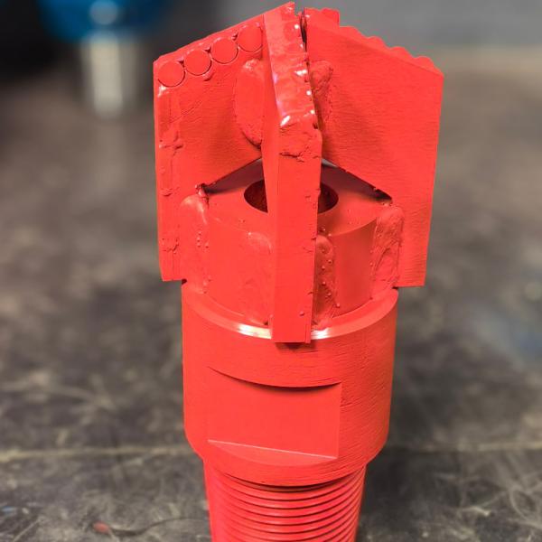 4 Wings PDC Drag Bit With 3 1/2" API Reg Pin For Geothermal Well Water Well Drilling