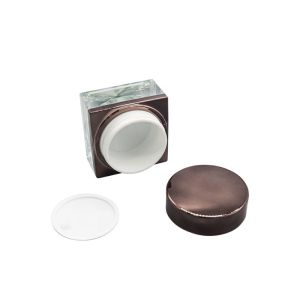 Cosmetic Square Lotion Bottles Cream Jars Acrylic Skincare Set