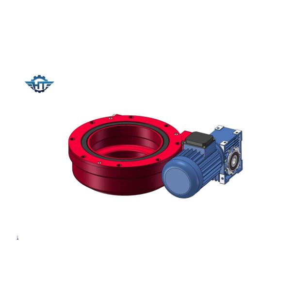 Buy IP66 Enclosed Housing Small Crane Geared Slewing Ring Drive For Industrial Applications at wholesale prices