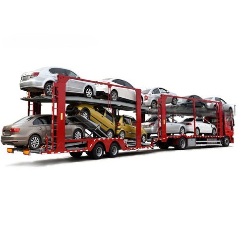 CIMC brand new flatbed perfect for car transportation made from steel equipped