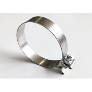 2" Stainless Steel High Performance Exhaust Clamp Narrow Band Clamp