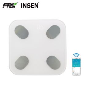 5mm Tempered Glass Top Smart Body Bluetooth Scales