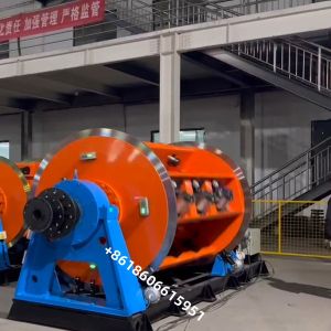 Large Production Capacity Rigid Strander With Automatic Side Or Floor Loading Systems At 45º