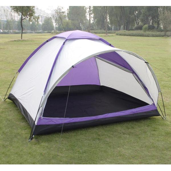Single Layer Camping Tent Outdoor Pro Backpacking Light Weight waterproof Family TenT 3-4Person Camping Tent(HT6057)