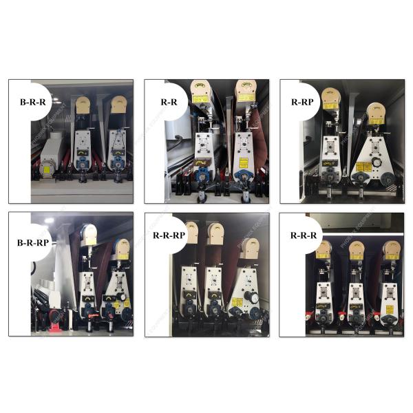 Optimal Configuration Broad Band B-R-RP Wide Belt Grinding Sander for Precise Sanding