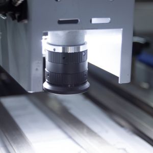 Belt Driving Pharmaceutical Leaflet Folding Machine With Camera Inspection