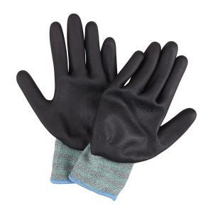 Work nitrile gloves nitrile coated gloves