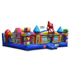Safe Durable Lead Free Inflatable Kids Playground / Bounce House Playground