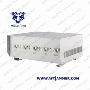 Waterproof Cell Phone GSM GPS 75w Wireless Signal Jammer Device