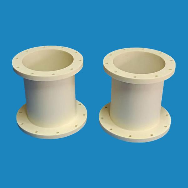 Refractory Furnace Pipe 99% Alumina Ceramics With Excellent Properties Al2O3 Ceramic