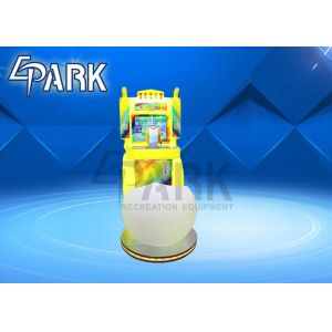 Yellow Amusement Game Machines / Smart Car Kids Ride National Driving Arcade