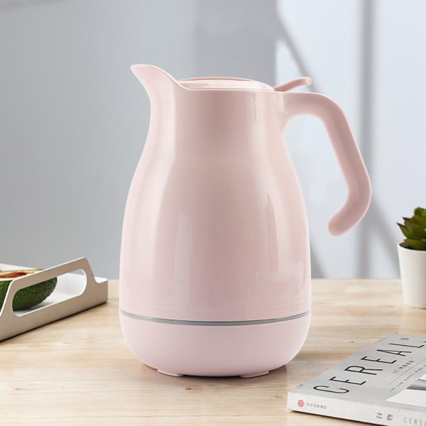 1500ml Turkish Arabic New Style Coffee Moka Tea Pot, Double Wall Glass Liner PP Outer Vacuum Insulated Thermal Coffee Pot