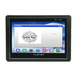 ABS Shell Industrial Pc Touch Screen / 7 Inch Resistive Touch Panel 800×480