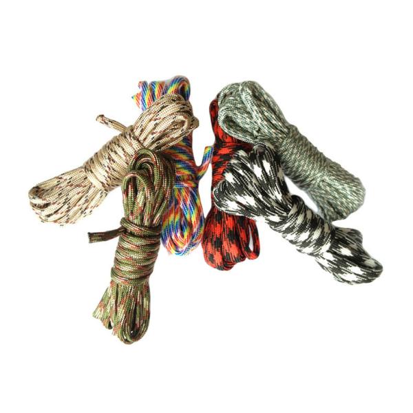 Colorful Orange Nylon Rope ISO9001 Double Braided Polyester Rope