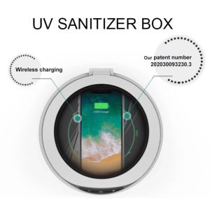 Wireless Charger 280nm 10min 30mw UV Sterilizer Box