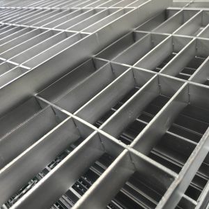 Stainless Steel Floor Decking Grating With Machine Pressure Welding