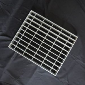 China Silver Pressure Welded Galvanized Steel Grating Engineering on sale