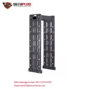 Portable Collapsible Walk Through Metal Detector , 24 Zones Archway Metal
