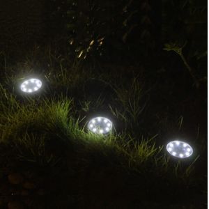 Waterproof 11.5cm Diameter 100mA LED Underground Lights